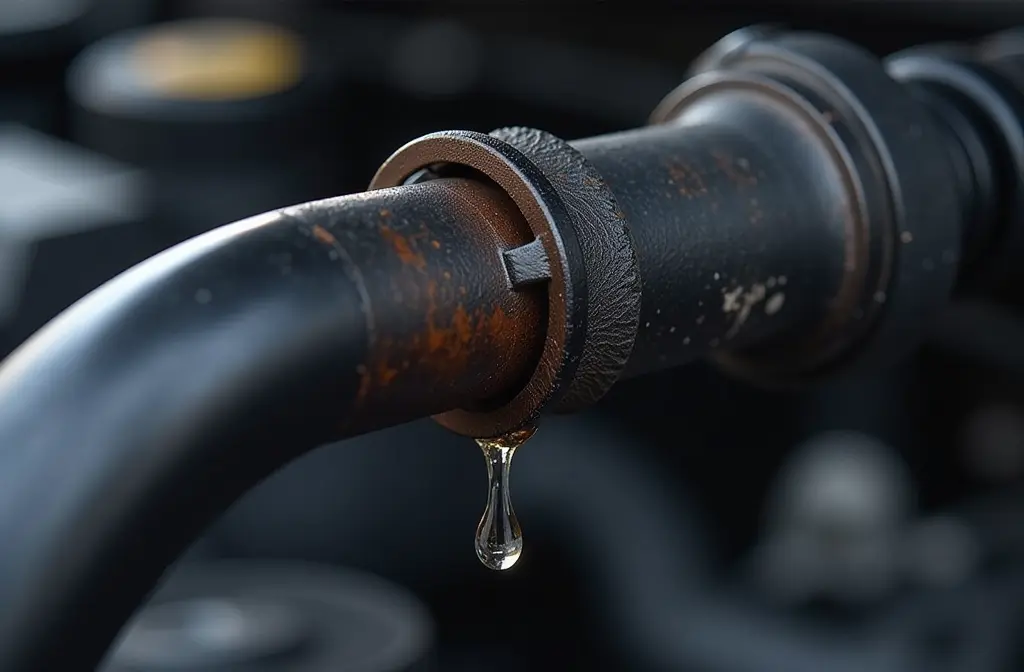 Car Fuel Leak
