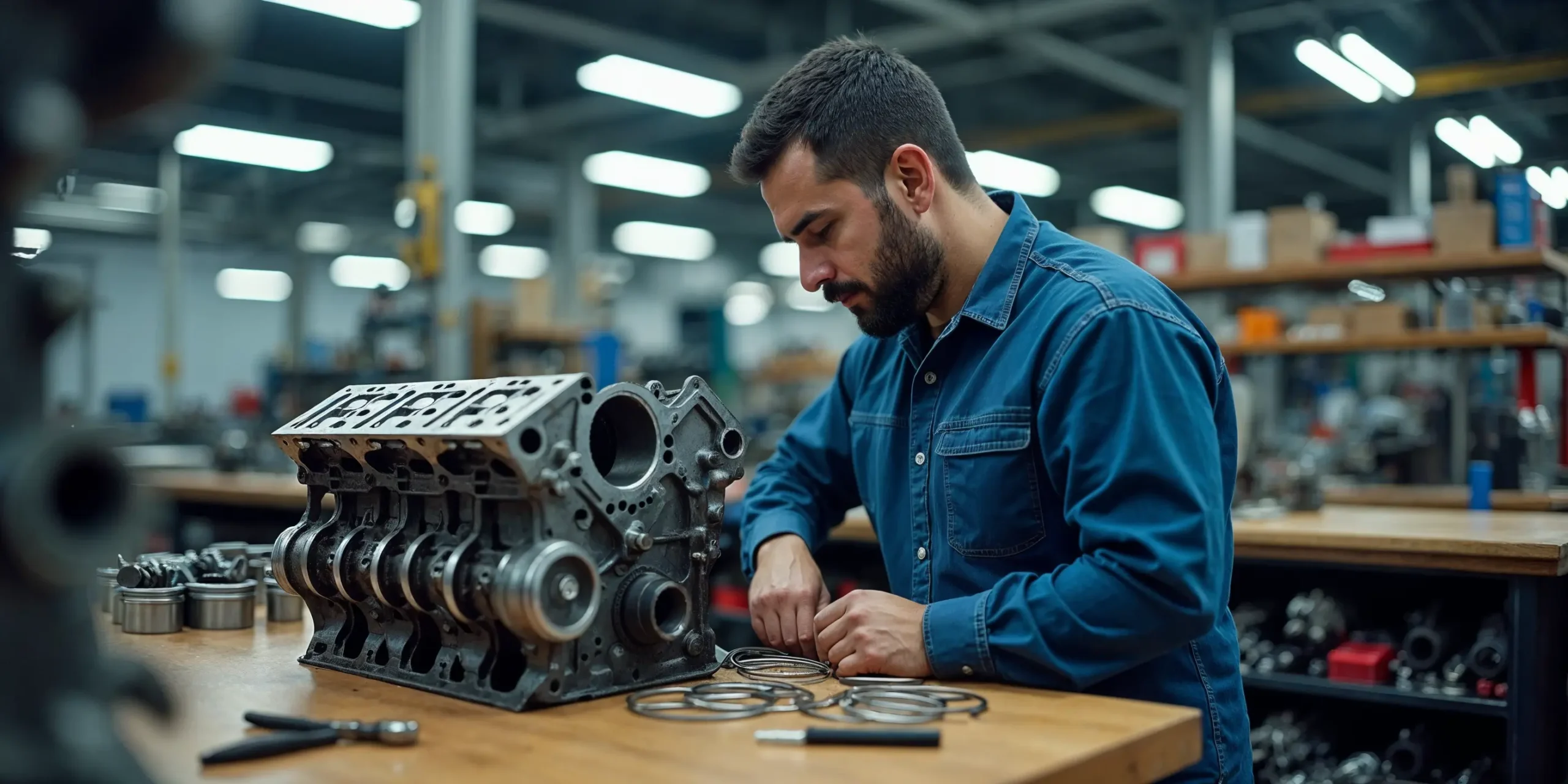 Engine Piston Ring Repair